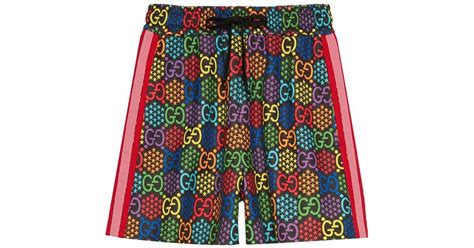 gucci psychedelic shorts|Gucci shorts women.